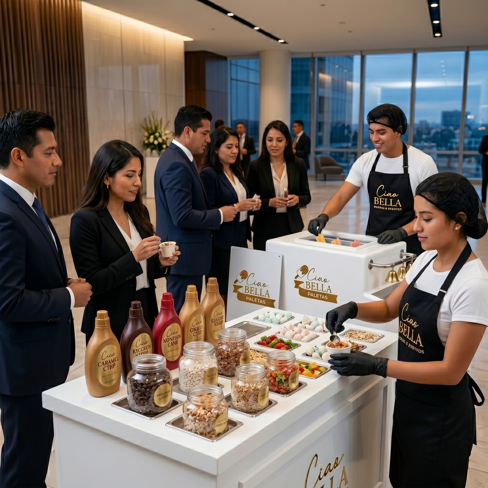 helado golosinas evento empresa