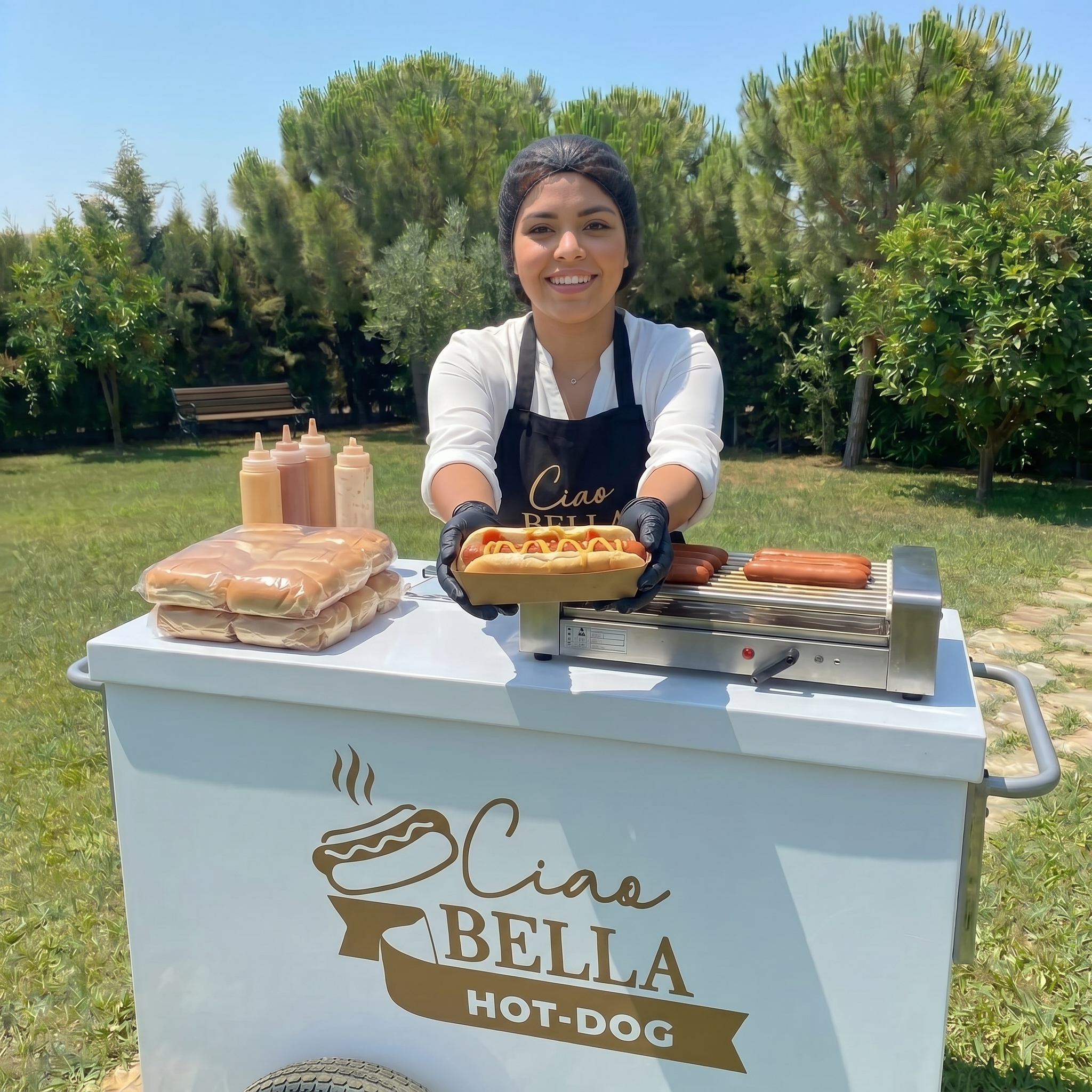 hot dog vendedora 2